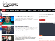 Tablet Screenshot of conservativenewsroom.com